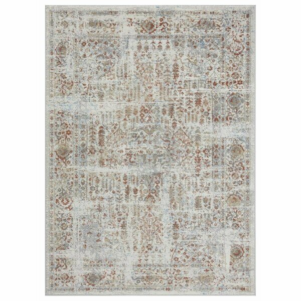 United Weavers Of America Austin Nixon Rust Area Rectangle Rug, 5 ft. 3 in. x 7 ft. 2 in. 4540 20558 58